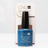 CND Shellac UV Gel Polish - BLUE RAPTURE 09953 7.3ml 0.25oz Fall Forbidden Color 2013 Collection