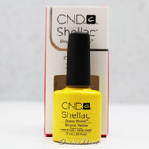 CND Shellac UV Gel Polish - BICYCLE YELLOW 90513 7.3ml 0.25oz Paradise Summer Color 2014 Collection