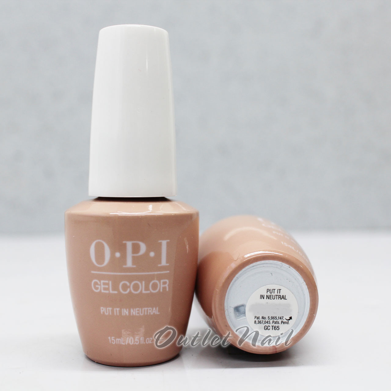 Opi Gelcolor Put It In Neutral Gc T65 15ml 0 5oz Softshades