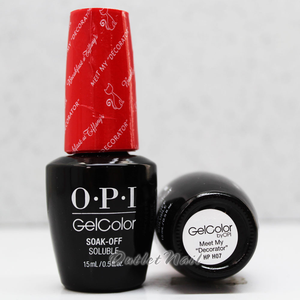 Opi Gelcolor Meet My Decorator Hp H07 15ml 0 5oz Breakfast At