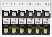 CND Shellac UV Gel Polish SET OF 12 Combination : 6 * Base Coat & 6 * Top Coat 7.3ml 0.25oz Collection WHOLESALE BULK PACK