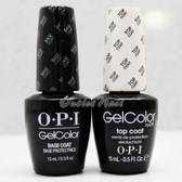 OPI GelColor Soak Off Gel Kit > BASE +TOP COAT 0.5oz DUO SET OF 2 GC 010 030