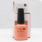 CND Shellac UV Gel Polish SHELLS IN THE SAND 91588 7.3ml 0.25oz Rhythm & Heat Color Summer Collection 2017
