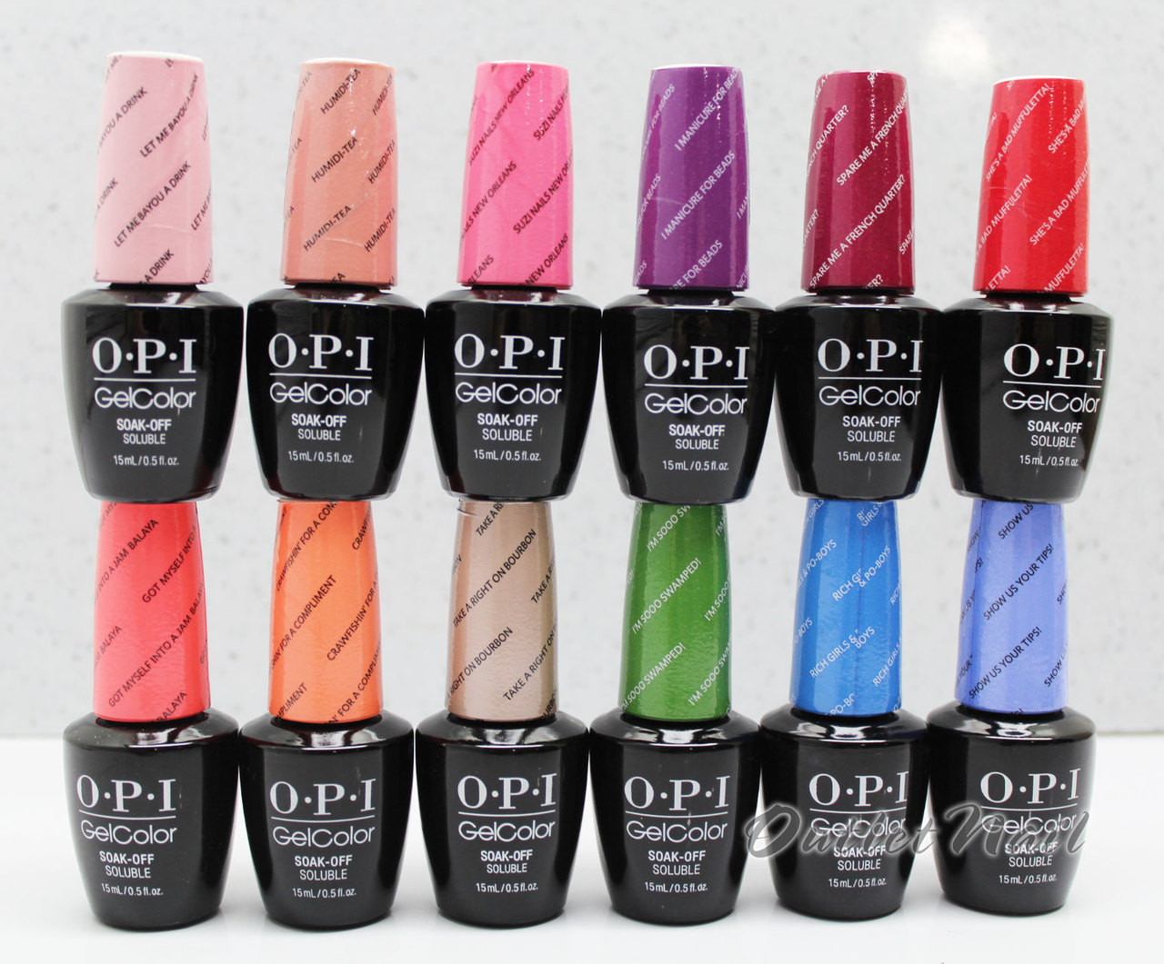 Opi Gel Color Chart 2016