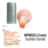 LeChat Perfect Match MOOD MPMG03 SUNRISE SUNSET Color Changing UV LED Gel Polish