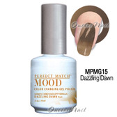 LeChat Perfect Match MOOD MPMG15 DAZZLING DAWN Color Changing UV LED Gel Polish