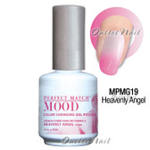 LeChat Perfect Match MOOD MPMG19 HEAVENLY ANGEL Color Changing UV LED Gel Polish