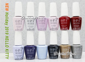 OPI Soak-Off GelColor HELLO KITTY Collection 2019 Holiday Kit Gel Polish Color 0.5oz 15ml