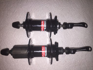 Novatec 32 H Black Hub Set (D041SB & D482TSBT) for MTB Disc w/ QR - 2 Bearings