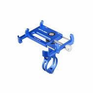 GUB PLUS 6 Blue Universal Bicycle 3.5-6.2" Phone Holder w/ Mount Bracket