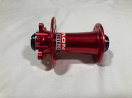 Novatec D791SB-15 (100x15mm) Red 32 Hole Front MTB/Road Hub Disc