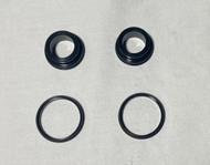Novatec D771SB 15mm Press Fit Front End Caps (Color = Black) Front Hub Caps