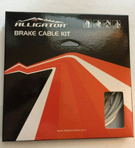 Alligator Bicycle Front/Rear Brake Cable Kit for (SUITABLE FOR CAMPAGNOLO) - White