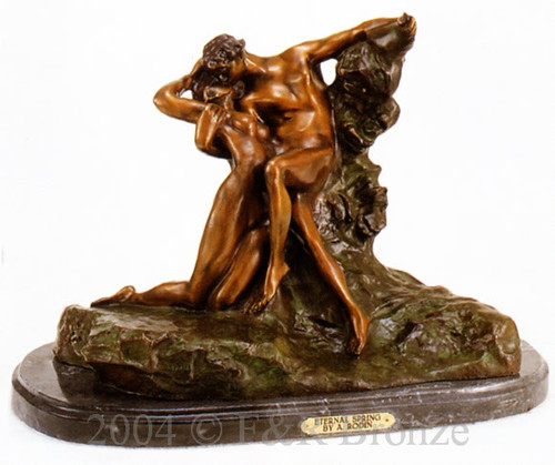 203 Eternal Spring Bronze Statue by Auguste Rodin