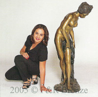  406 Jumbo Nude Girl by Falconet- Bronze Sculpture