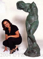  709 Monumental Meditation Bronze Sculpture by Auguste Rodin