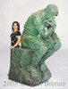  204H  Life Size Thinker by Auguste Rodin-Bronze Sculpture