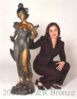 352 Diane Bronze Sculpture by Roche