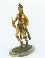 019 Indian Dancer Bronze Sculpture inspired by Frederic Remington 