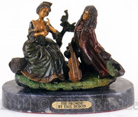 341 The Promise Bronze Sculpture by Paul Dubois