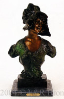 330 Myrna Bronze Sculpture by Emmanuel Villanis