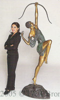 289 Diane the Archer by P. Lefaguays- Regular Bronze 