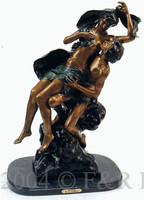 414 Rapture Bronze Sculpture by Le Vasseur