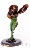 381 Monumental Spirit Of Ecstacy by Sykes- Bronze Sculpture