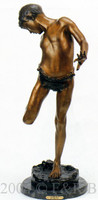 434 Crab Boy Bronze Sculpture by DeLott
