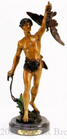 446 Victorious Archer Bronze Sculpture by Goudez