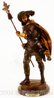 192 Persian Soldier Bronze Sculpture by Pieaut