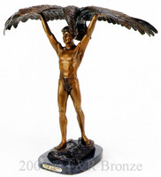 455 Reward of the Hunt Bronze Sculpture by Jensen