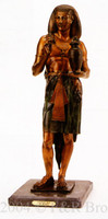 197 Egyptian Boy Bronze Sculpture by Picault