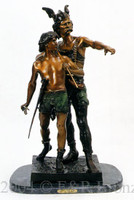 456 Viking & Son Bronze Sculpture by C. Larorte