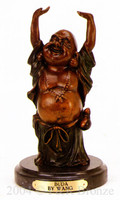 181 Buda Bronze Sculpture by Wang