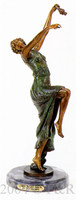 423 Comedy Tragedy Dancer Bronze Sculpture by  Duchamps