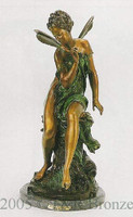 460 Feet La Source by Auguste Moreau Bronze Sculpture