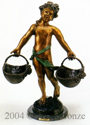 518 Heavy Basket by Auguste Moreau