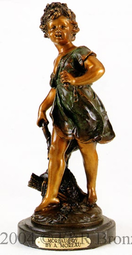527 Moreau Boy by Auguste Moreau