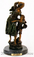 530 Happy Mother by Auguste Moreau