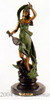 532 Girl On Feather by Auguste Moreau