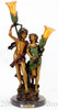 550 Young Lovers Lamp by Auguste Moreau 
