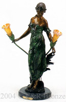 555 Maiden Lamp by Auguste Moreau