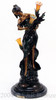 563 Lady With Wheat Lamp by Auguste Moreau
