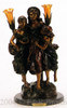 571 School Teacher Lamp by Auguste Moreau
