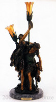 583 Bacchanalia Lamp by Clodion