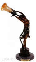 585 Swaying Dancer Lamp by Colinet