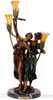 587 Tambourine Girls Lamp by Dumaige
