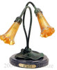 615 Double Lotus But Lamp by Tiffany