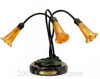 616 Triple Lotus But Lamp by Tiffany